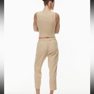 Aritzia babaton camel Conan pants size 12 full length new with tags